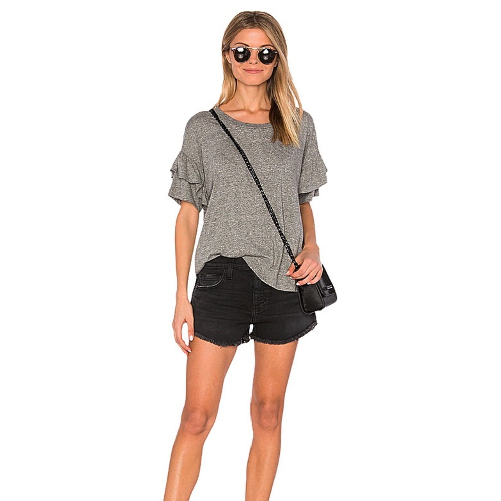 CURRENT/ELLIOT | The Gam Denim Shorts
